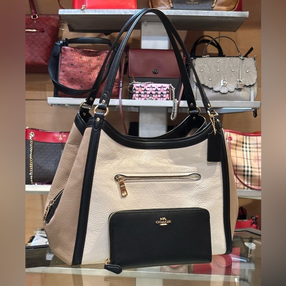 Colorblock Christie hobo w/ wallet - Picture 1 of 12